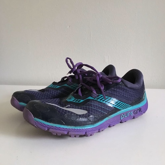 brooks puregrit 6 mens purple